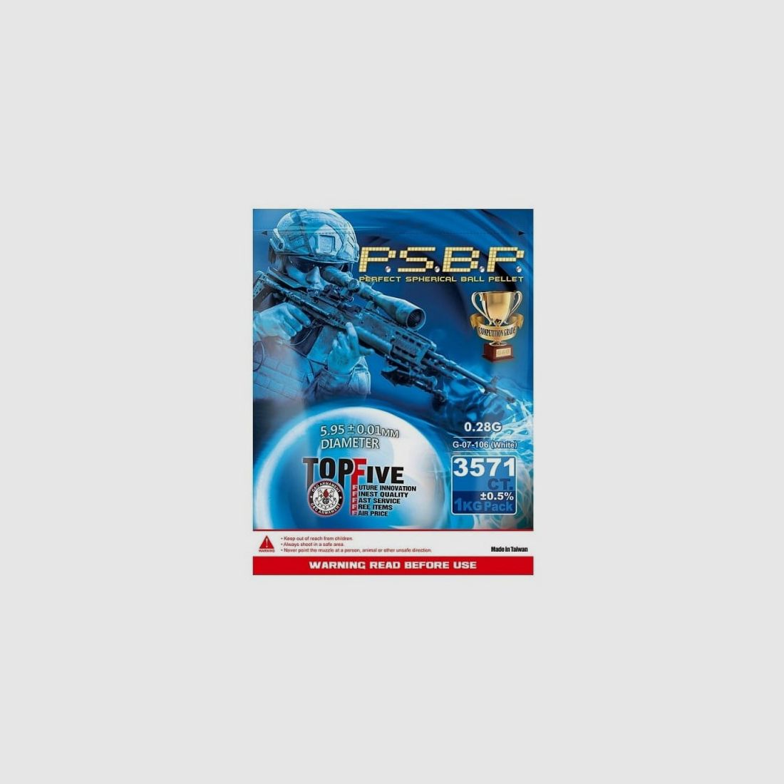 G&G GESCHOSSE PSBP 0,28G WEISS (PERFECT 0.28)