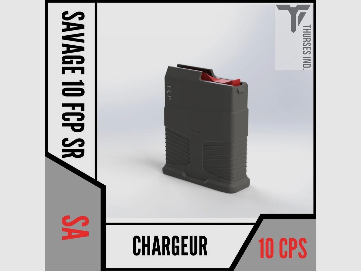TI Magazin Kompatibel SAVAGE 10 FCP SR .308win 10 Schuss