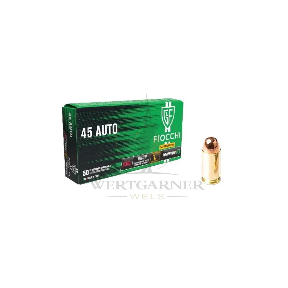 Fiocchi .45 Auto FMJ FN 13,0g/200gr