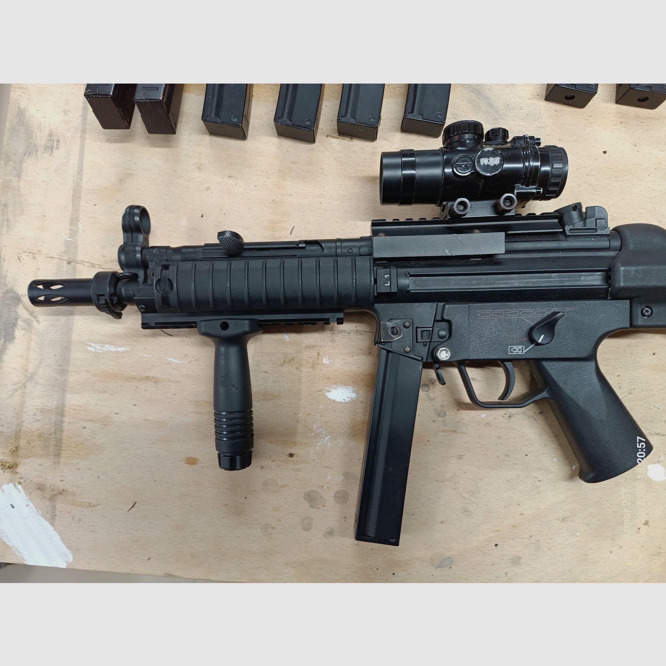 Airsoft MP5 cyma Metall (Tuning)
