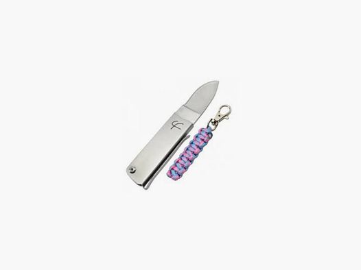 KEYCHAIN KNIFE FRED PERRIN PINK AND BLUE