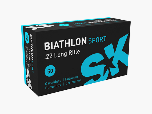22lr SK Biathlon Sport, 337m/s LRN 40 gr VE50