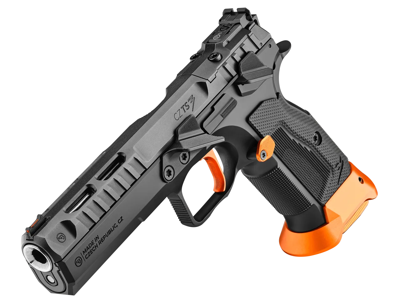 CZ TS 3 Orange 9mm 20 colpi (senza ottica), immagine 5 di 5