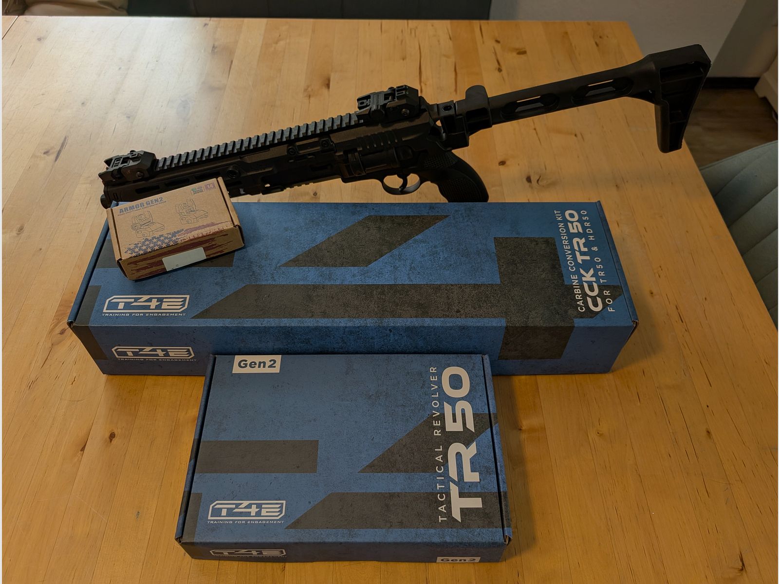 HDR 50 (TR 50) Revolver Gen2 RAM  inkl. T4E Carbine Conversion Kit 