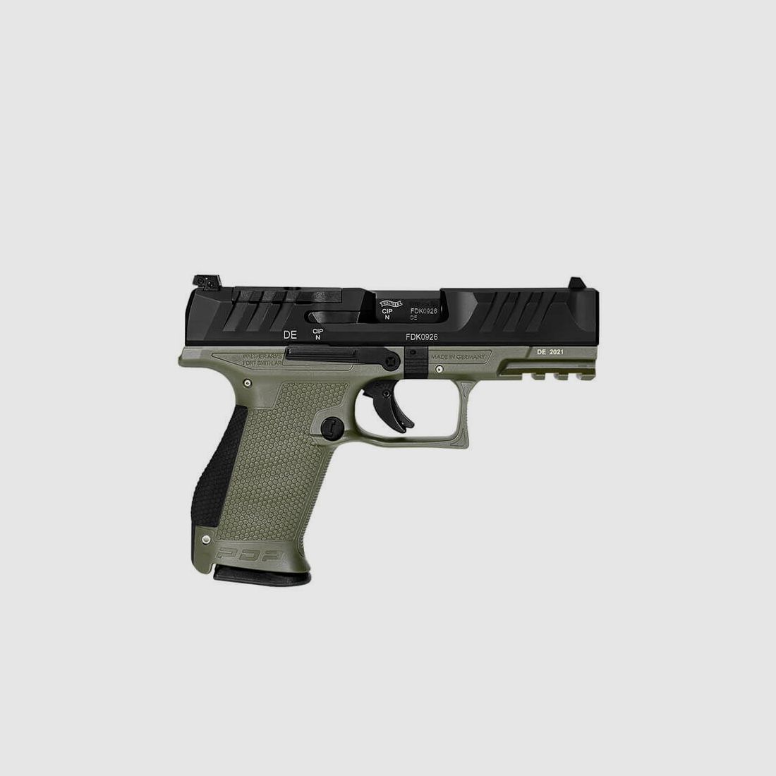 Walther PDP Fullsize 4,5" OR OD Green