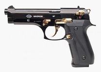 EKOL Firat Magnum Schwarz-Gold 9mm P.A.K. - Gas Signal - Schreckschusspistole