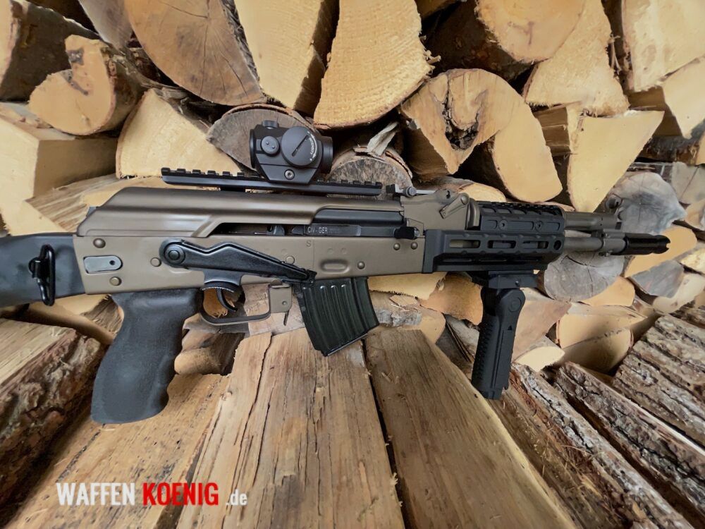 Izhmash SAIGA MKK 104 CAL. 7,62X39MM IN MIDNIGHT BRONZE INCL. ANBAUTEILE