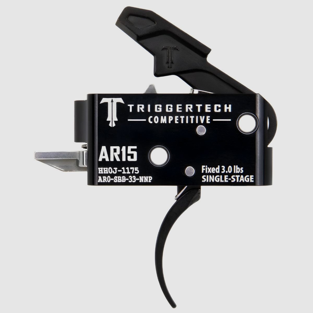 Triggertech – Détente pour AR15 – simple étage – Competitive Curved – AR0-SBB-33-NNP, image 1 sur 10