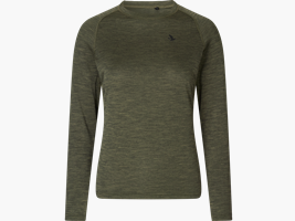 Seeland Active L/S T-Shirt Women - Pine green