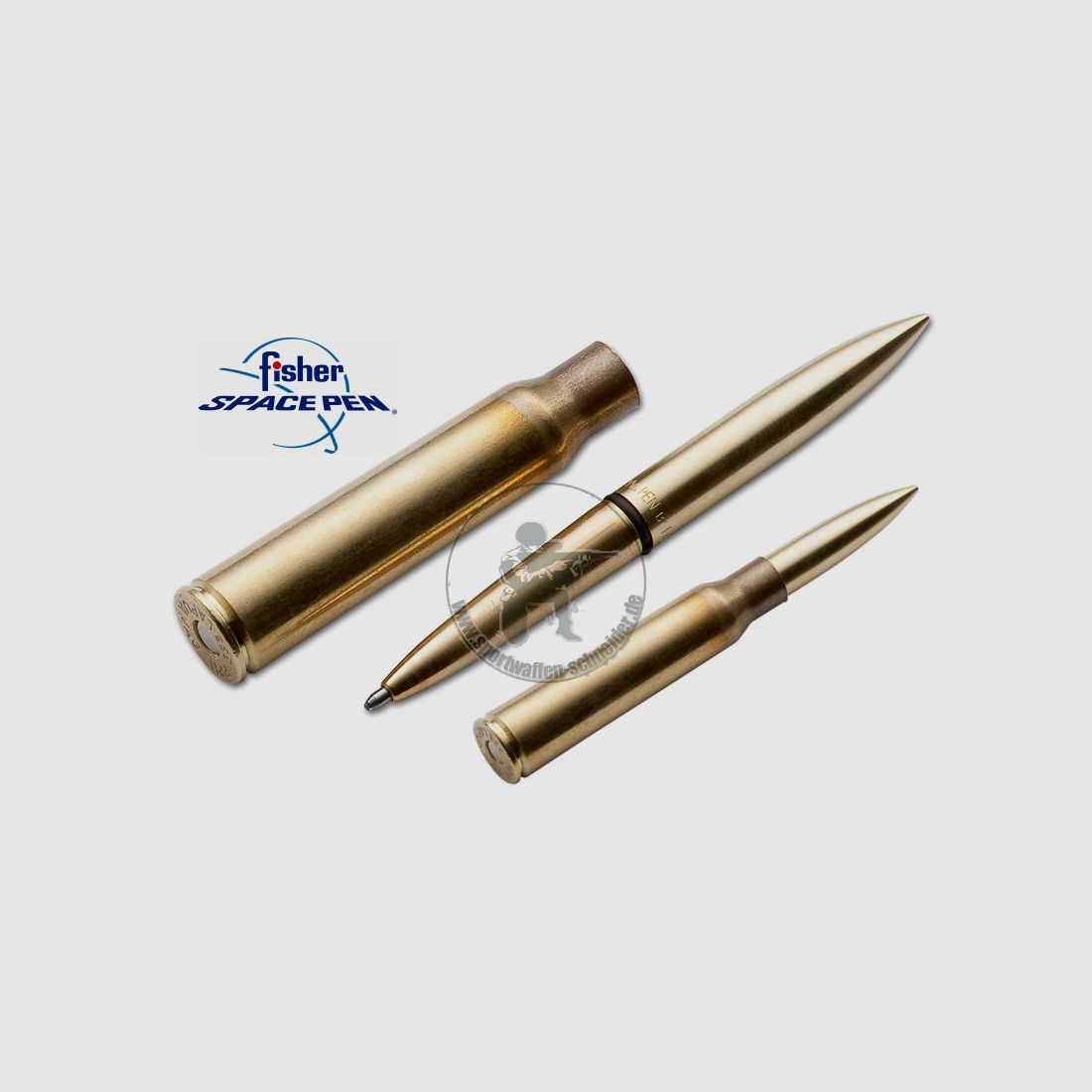 FISHER SPACE PEN High Tech Kugelschreiber in Patronenform, Cal. .338 Lapua, 50 g