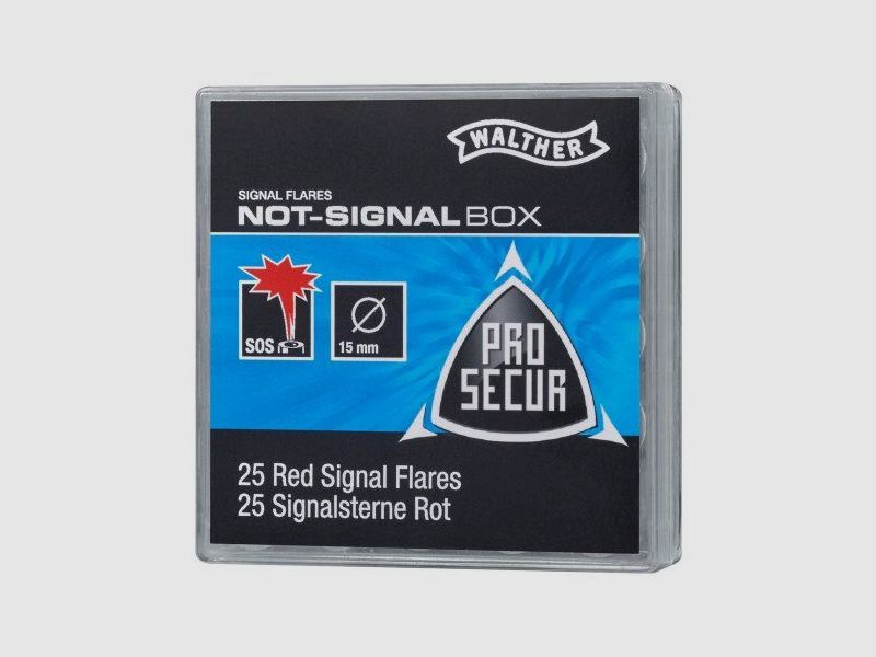 Walther ProSecur Étoiles de signalisation 15 mm, boîte de 25, image 1 sur 2
