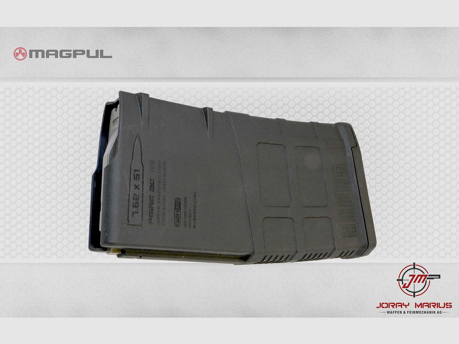 Magpul PMAG .308 Magazin .308 Win, 20-Schuss (Polymer)