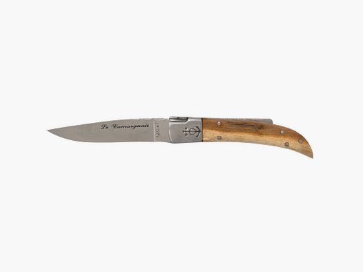 Couteau Le Camarguais N°10 Trident Soude Manche Pistachier - CA10010