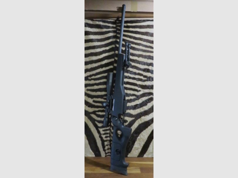 Rifle de cerrojo CZ 750 S1M1 .308 cañón pesado 66 cm 2 cargadores + visor + bipode + maletín, imagen 1 de 15