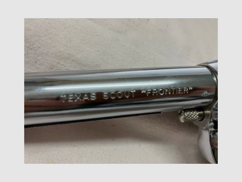 Texas Scout Frontier 9mm K, PTB Nr. 241 - Gunfighter Ausführung (kurze Ausführung) von H. Schmidt UNBENUTZT - TOP -