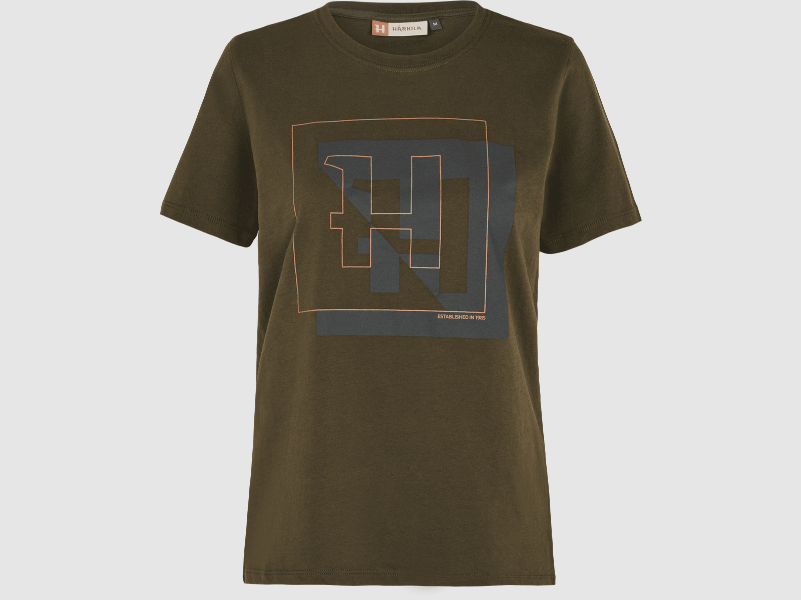 Härkila H-Logo T-Shirt Damen Willow Green - XL