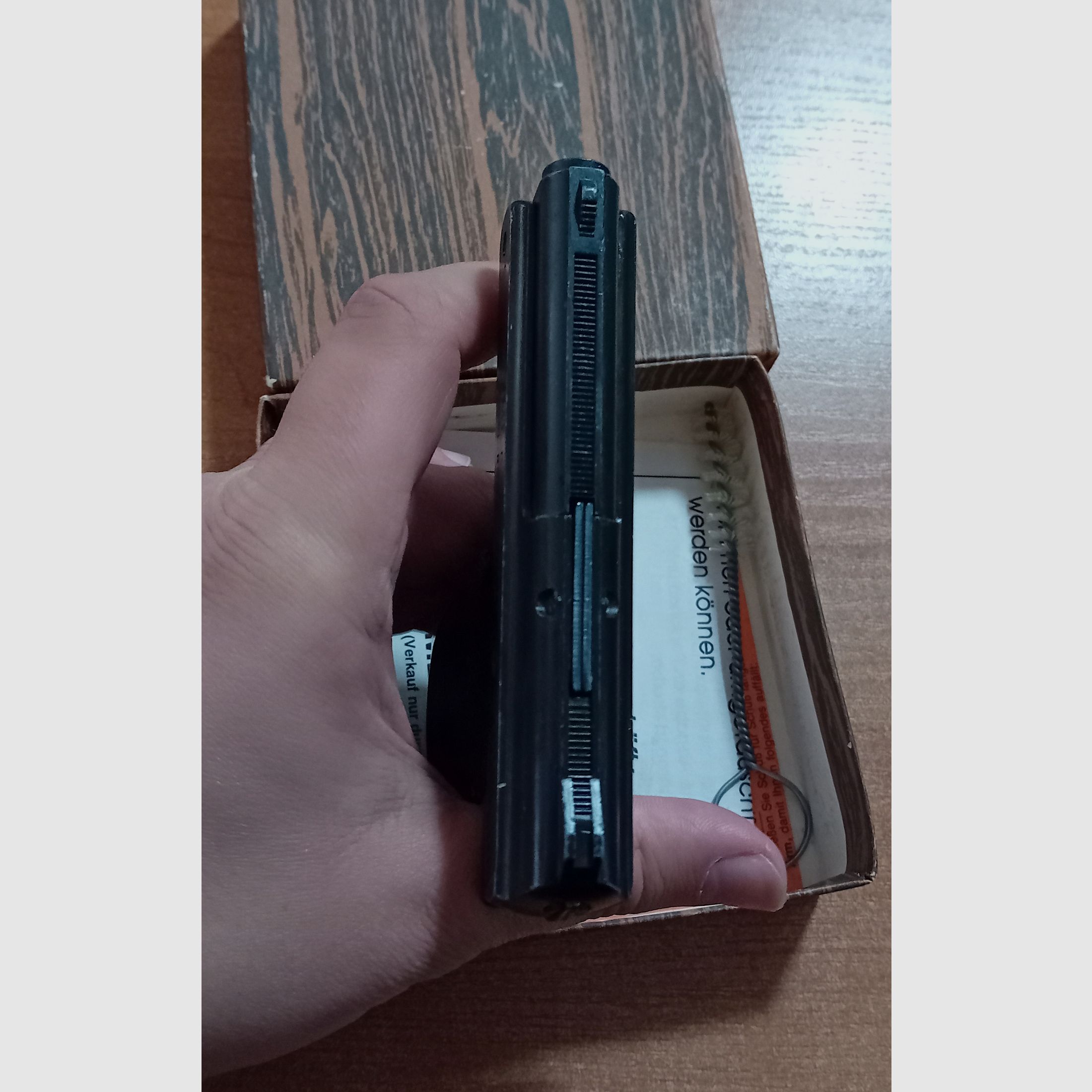 Zeldzame ME 8 Combat 8mm Knall in PTB 176/2 met verpakking!