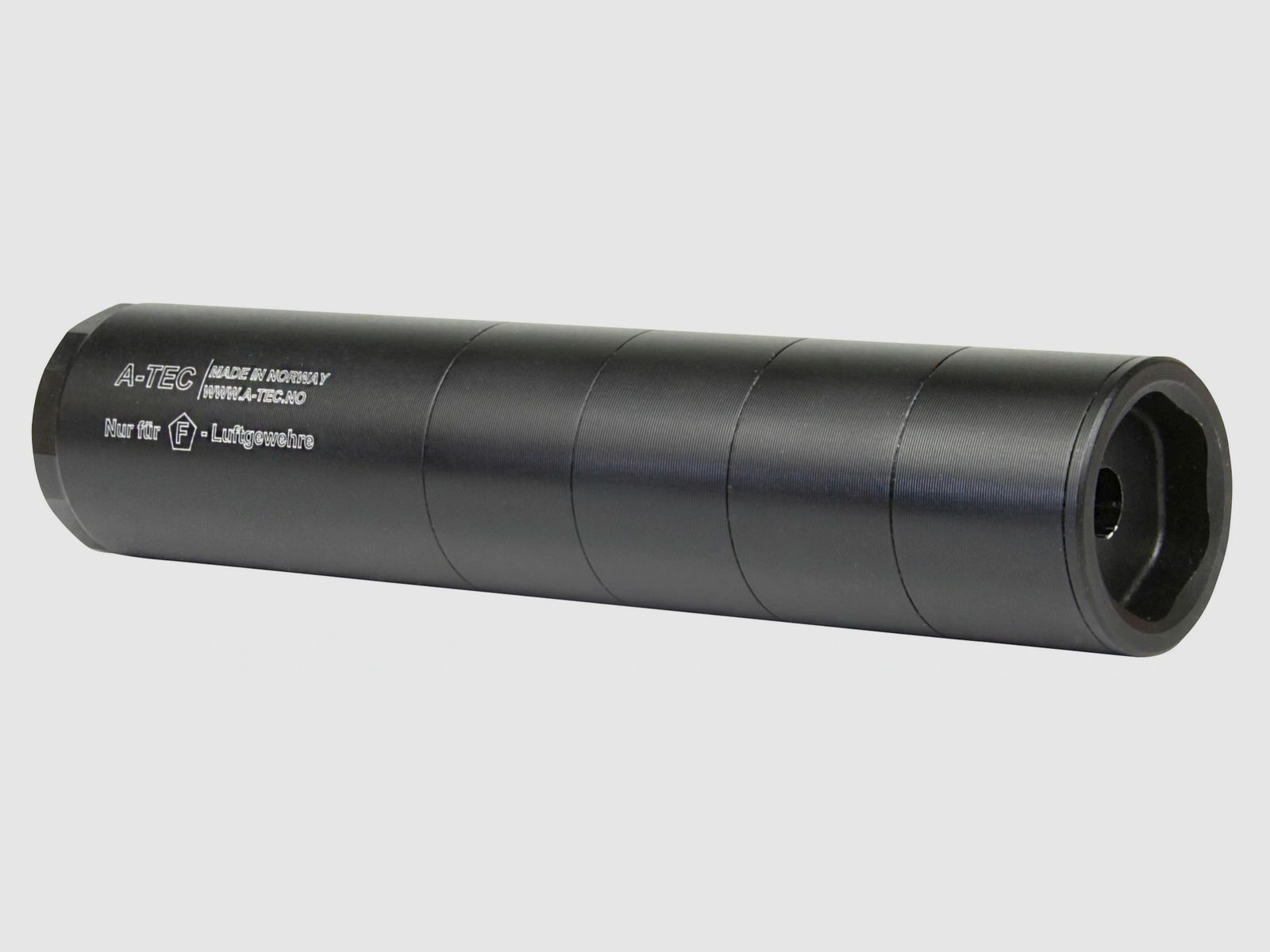 A-TEC CMM 4 Air Rifle Schalldämpfer für Luftdruckwaffen 1/2"-20 UNEF