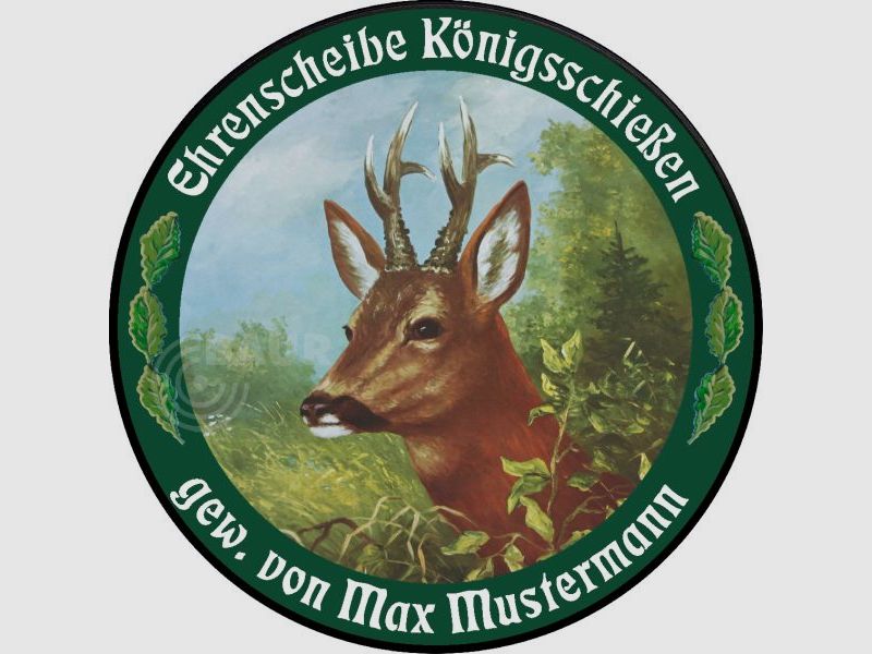 Schützenscheibe ECO-LINE Motiv 112