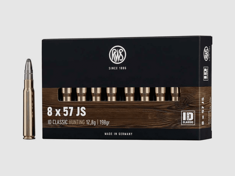 RWS 8x57 JS ID Classic 198gr. - 20 Stk