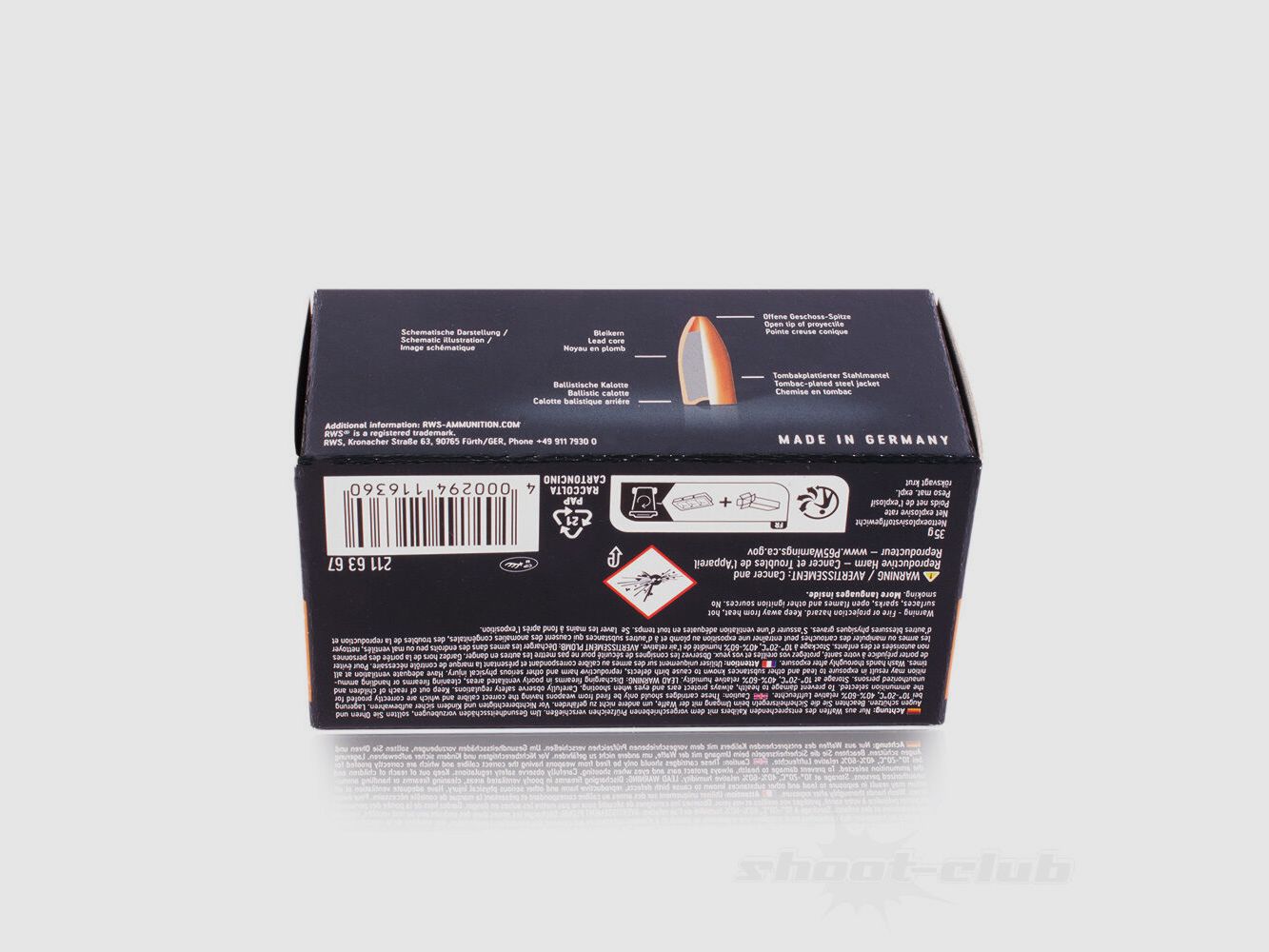 RWS .22 Hornet MT Match Chasse -