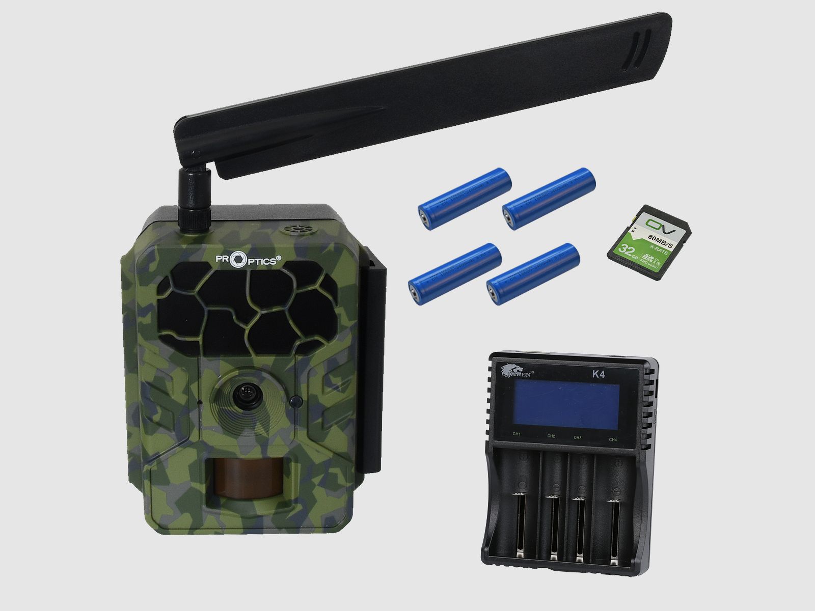 Pro-Optics PRO 4.4G Wildkamera-Starterset