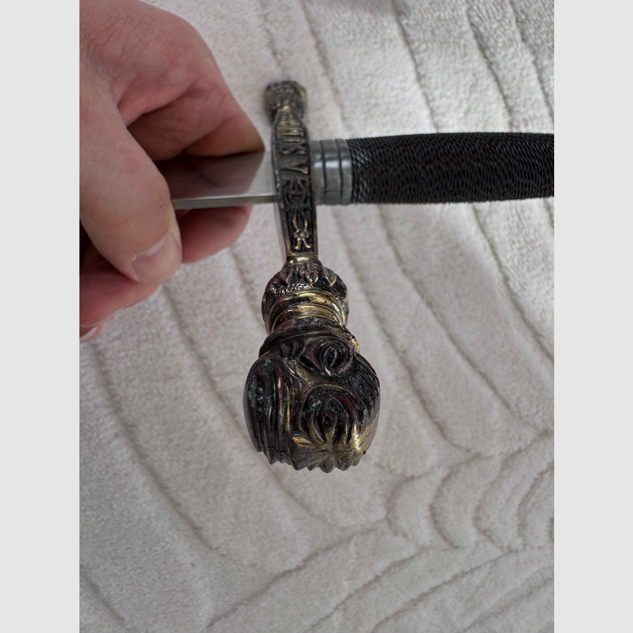 Zierschwert „Carlos V / Carolus Divus“ mit Scheide