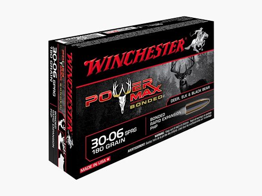 AMUNICJA KULOWA WINCHESTER .30-06 POWER MAX BONDED 180GR