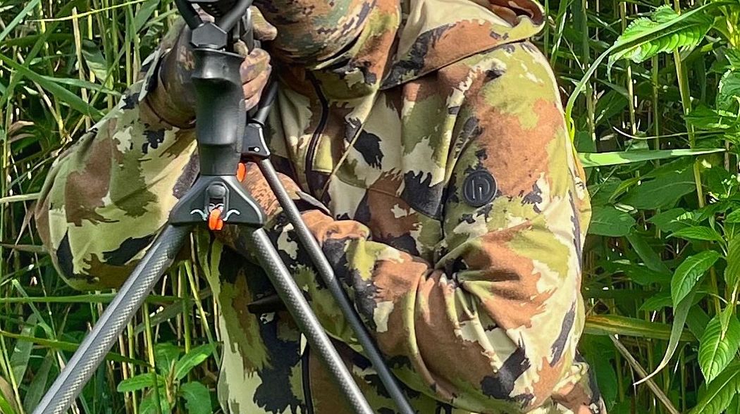 Hedlund Vik Ultralight Silent Forest - Merino Camouflage Windbreaker