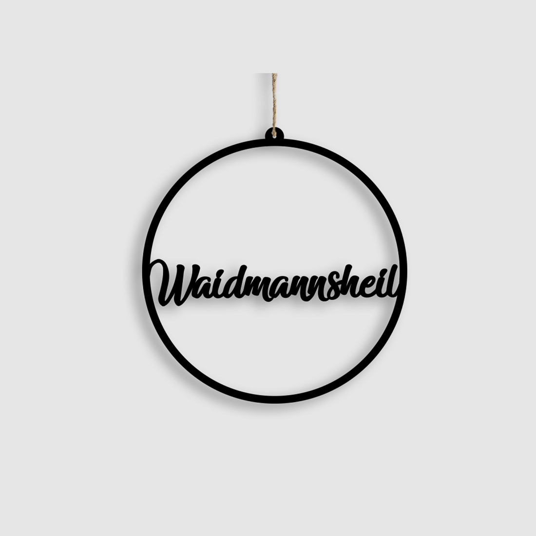 Decorative pendant "Waidmannsheil"
