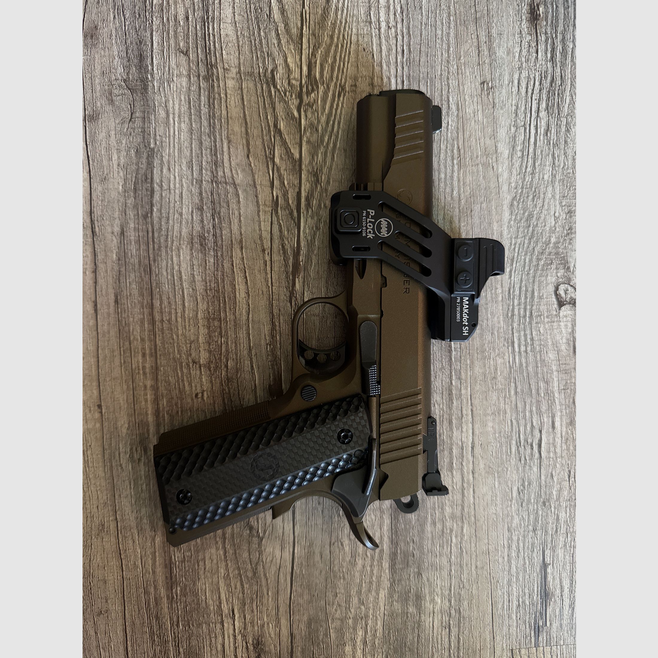 Hugo Schmeisser 1911 9mm Thunder Bronze, imagen 6 de 6