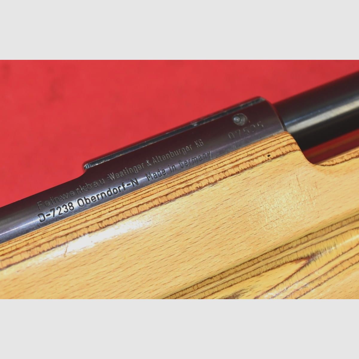 #6632 Feinwerkbau FWB 2600 Carbine, Left-Handed, cal. .22lr, image 29 of 32