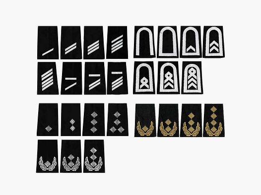 NfD NfD BW insignia de rango ejército