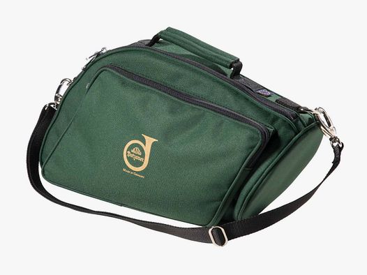 Meister Dotzauer Plesshorn-Tasche grün / gefüttert