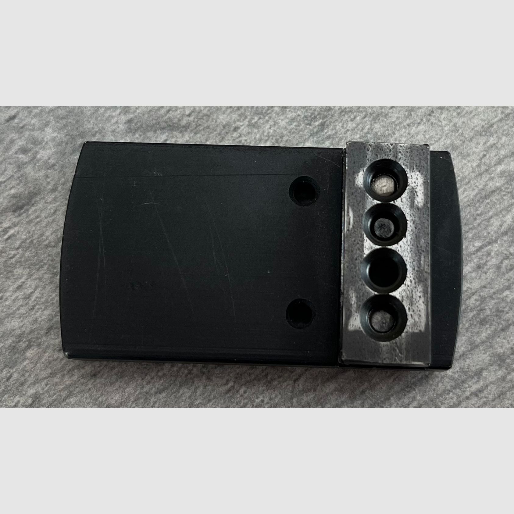 Exhibitor Docter-Sight adapter plate for notch prism with lateral insertion / U202510
