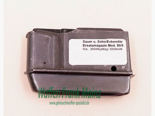 Sauer u. Sohn/Eckernförde Ersatzmagazin Mod. 80/90 .300WbyMag/.300WinMag