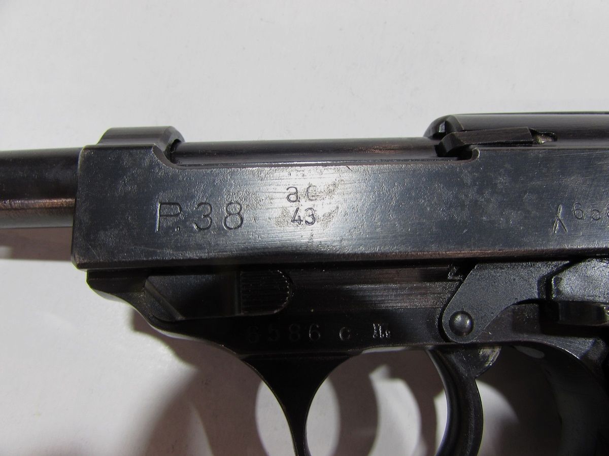 Pistole Selbstladepistole Walther P38 AC 43 Kal. 9×19, sehr guter Zustand, Bild 4 von 5