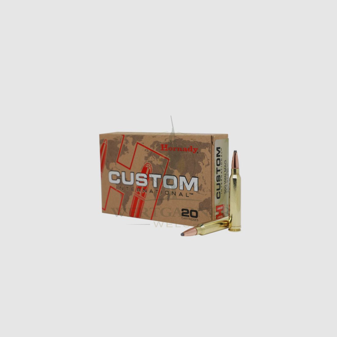 Hornady Custom .300 Win. Mag. 180gr InterLock