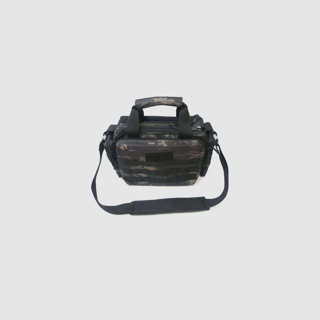 Borsa Militare Black Camo - Poliestere 600D Resistente, immagine 1 di 5