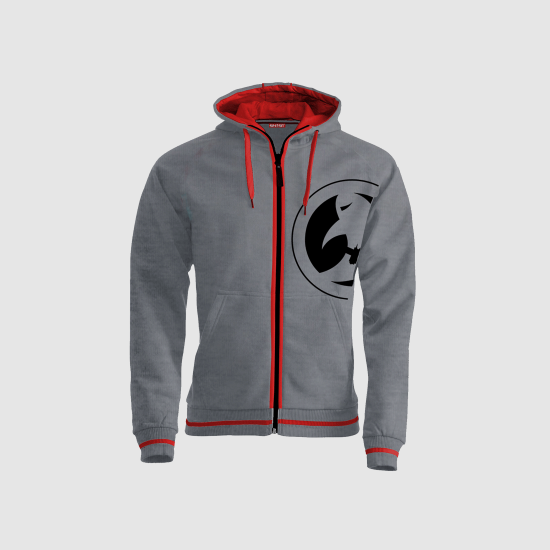 Ghost Hoodie XS, afbeelding 1 van 2