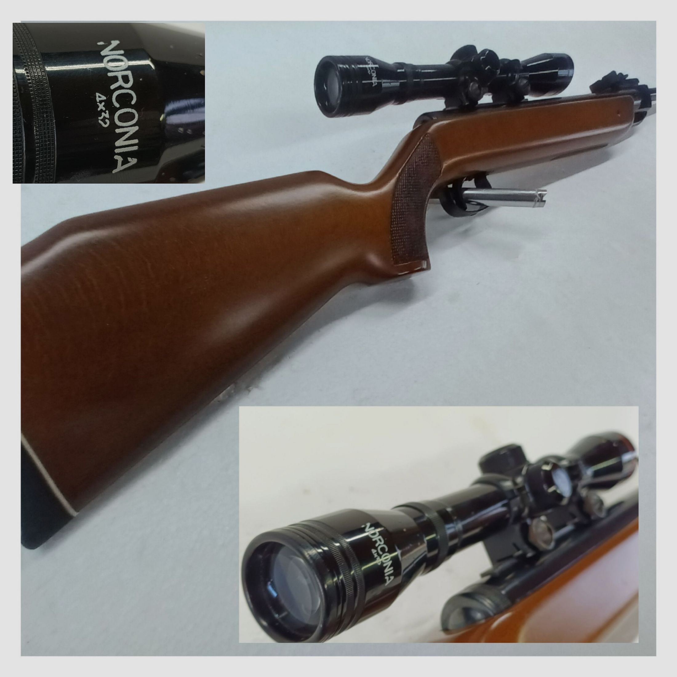 DIANA LG35 - carabina ad aria compressa - calibro 4,5mm(.177) incl. cannocchiale NORCONIA 4x32 - TOP, immagine 3 di 6
