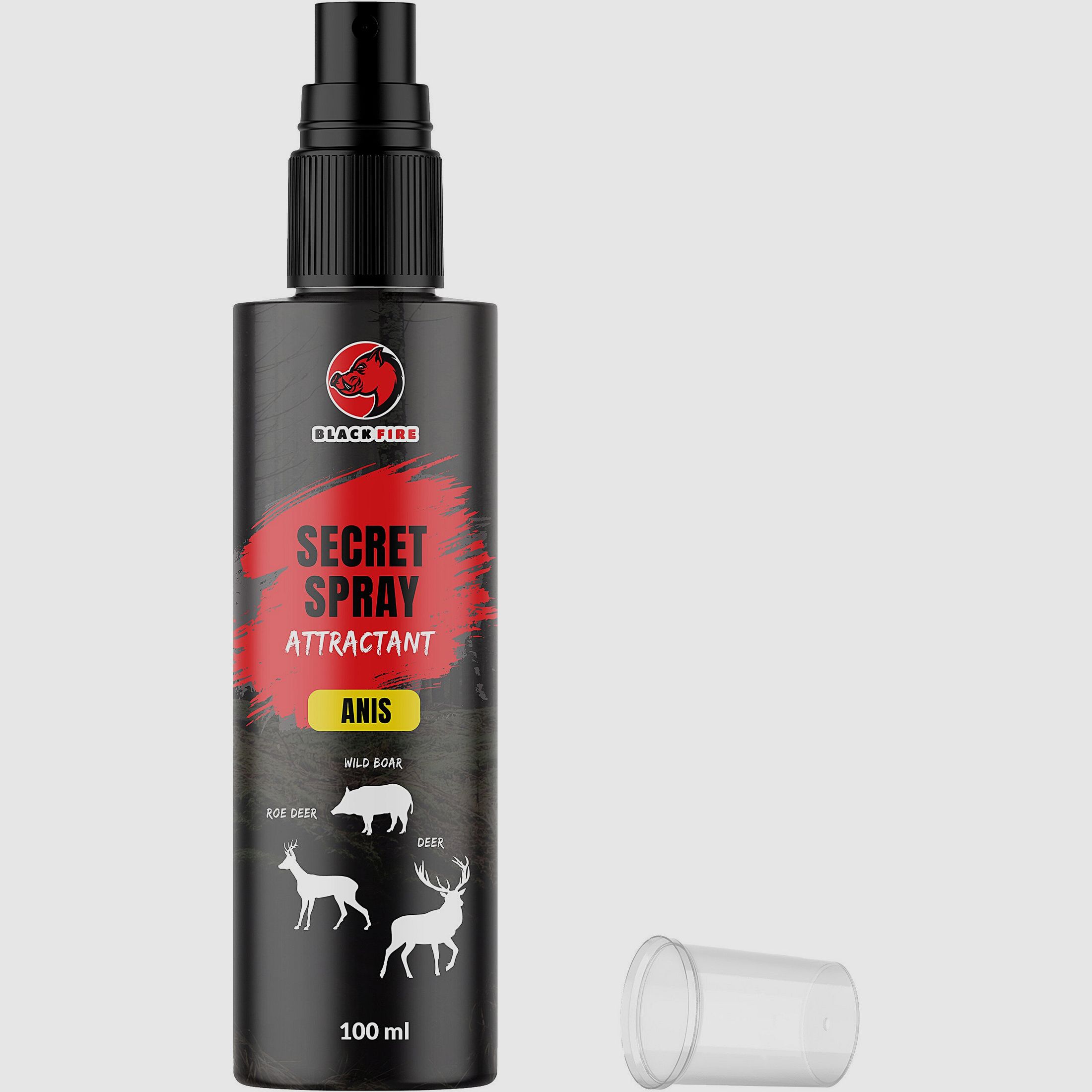 Black Fire Lockmittel Spray Segreto