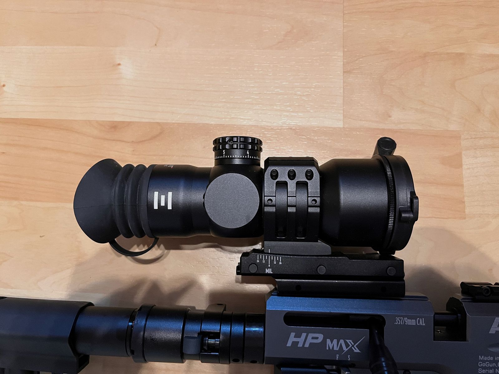 Luftgewehr AEA HPMAX F-Serie inkl. Schalldämpfer und Element Zielfernrohr