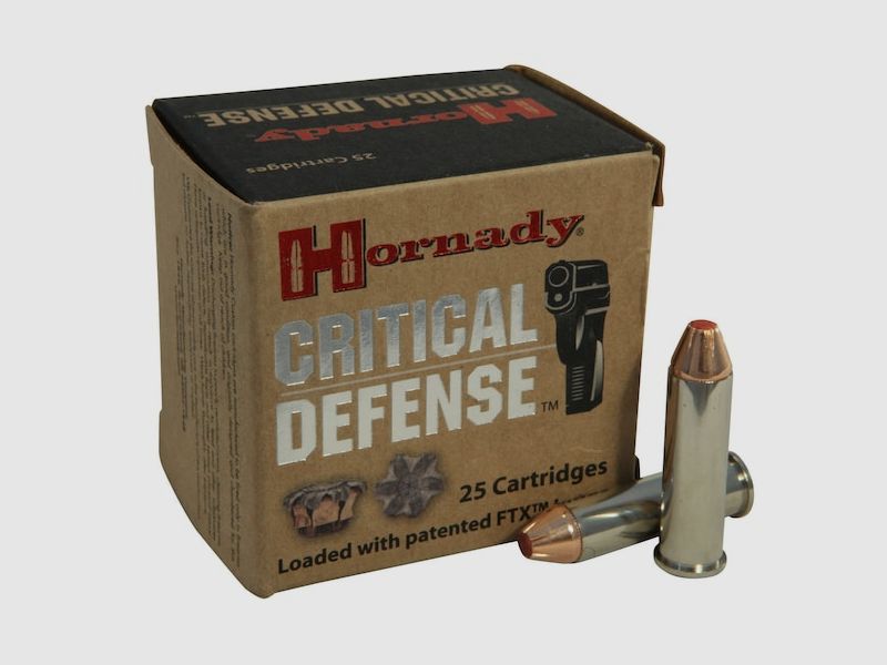 Hornady Critical Defense .357 Mag. 125GR FTX 25 Patronen