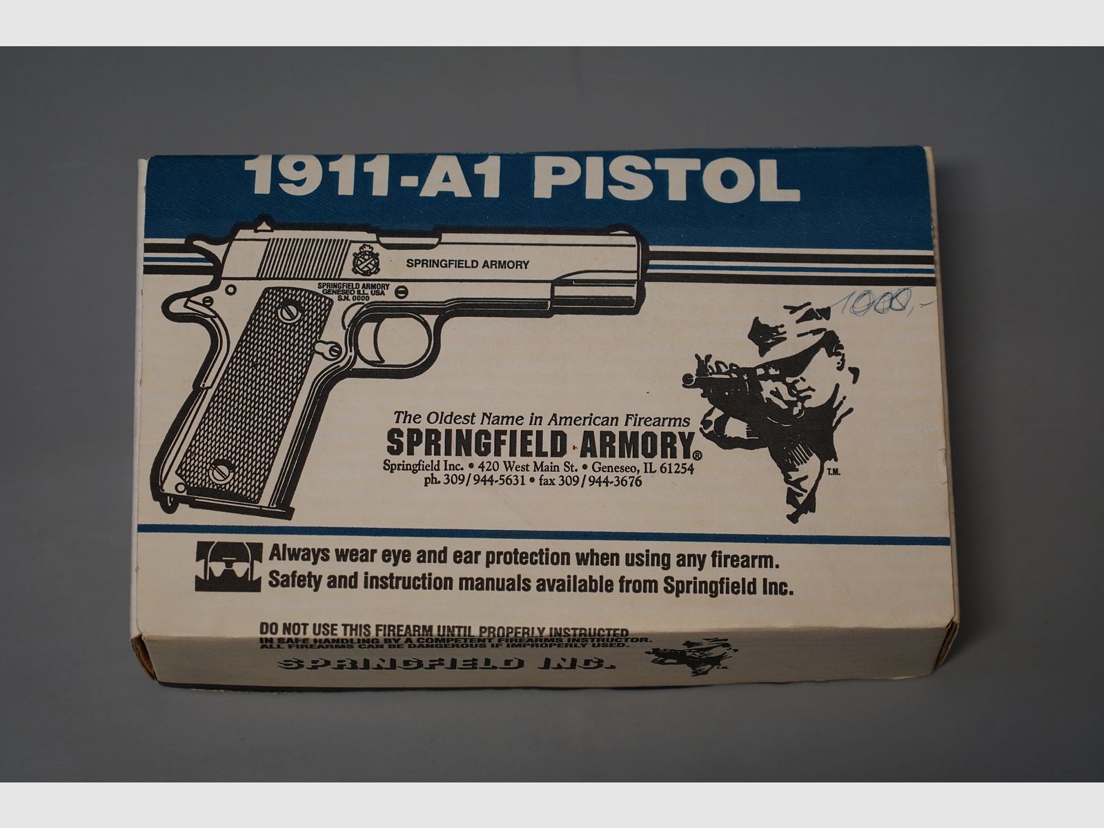 Springfield 1911 A1, .45 ACP, parzialmente rivestito, come MIL-Spec, nuovo, assolutamente raro
