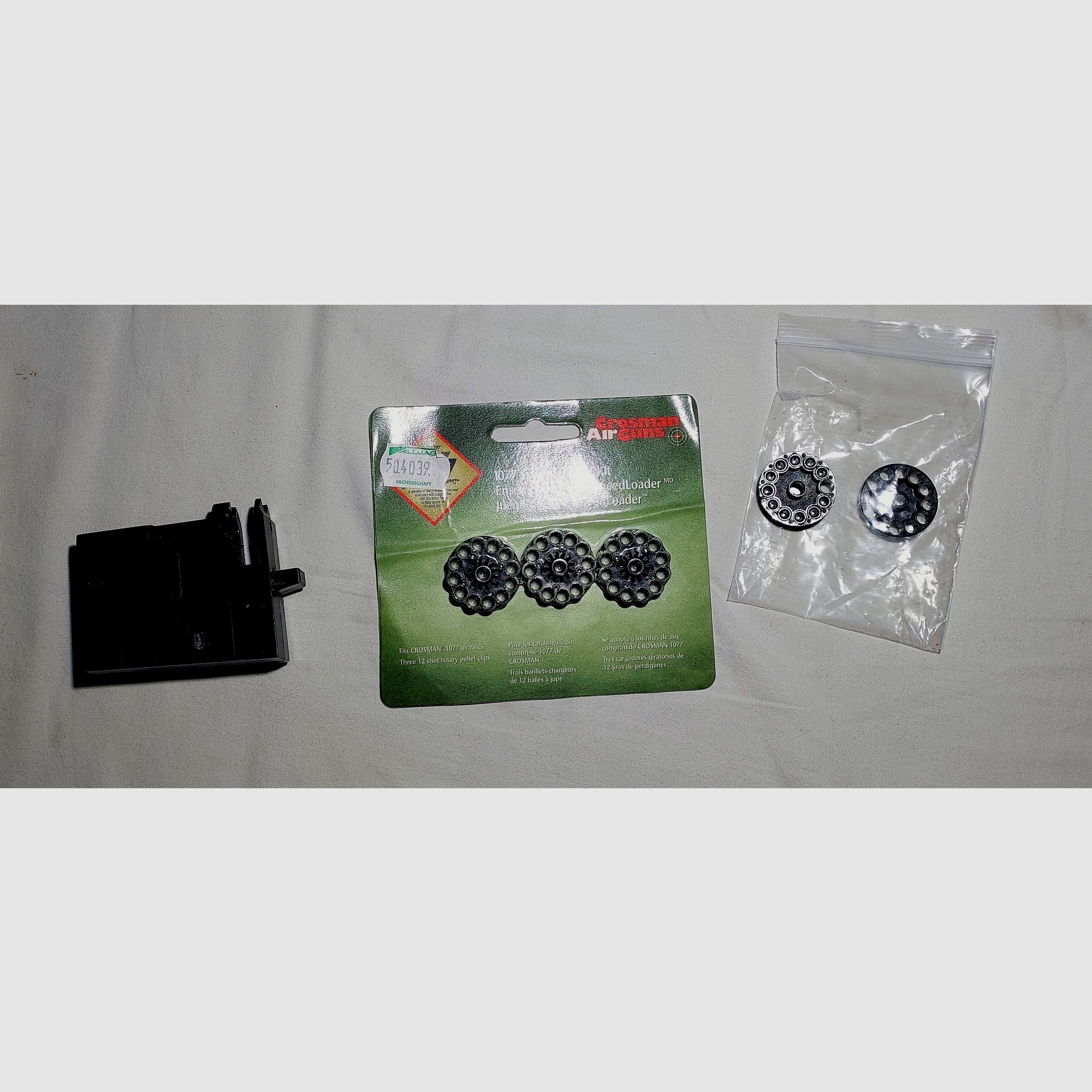 Crosman 1077 Repeatair  Co2 Gewehr 4,5 mm Diabolo m. viel Zubehör