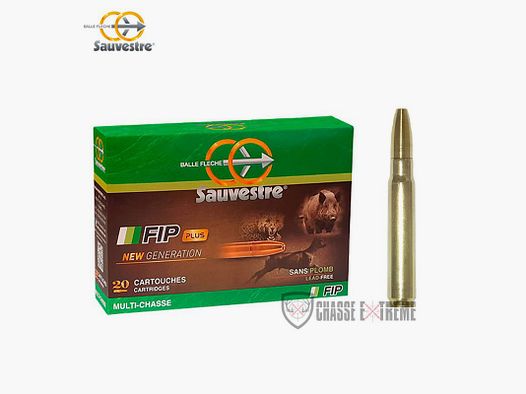 20 Cartridges SAUVESTRE FIP Plus 269gr Cal. 9.3x62