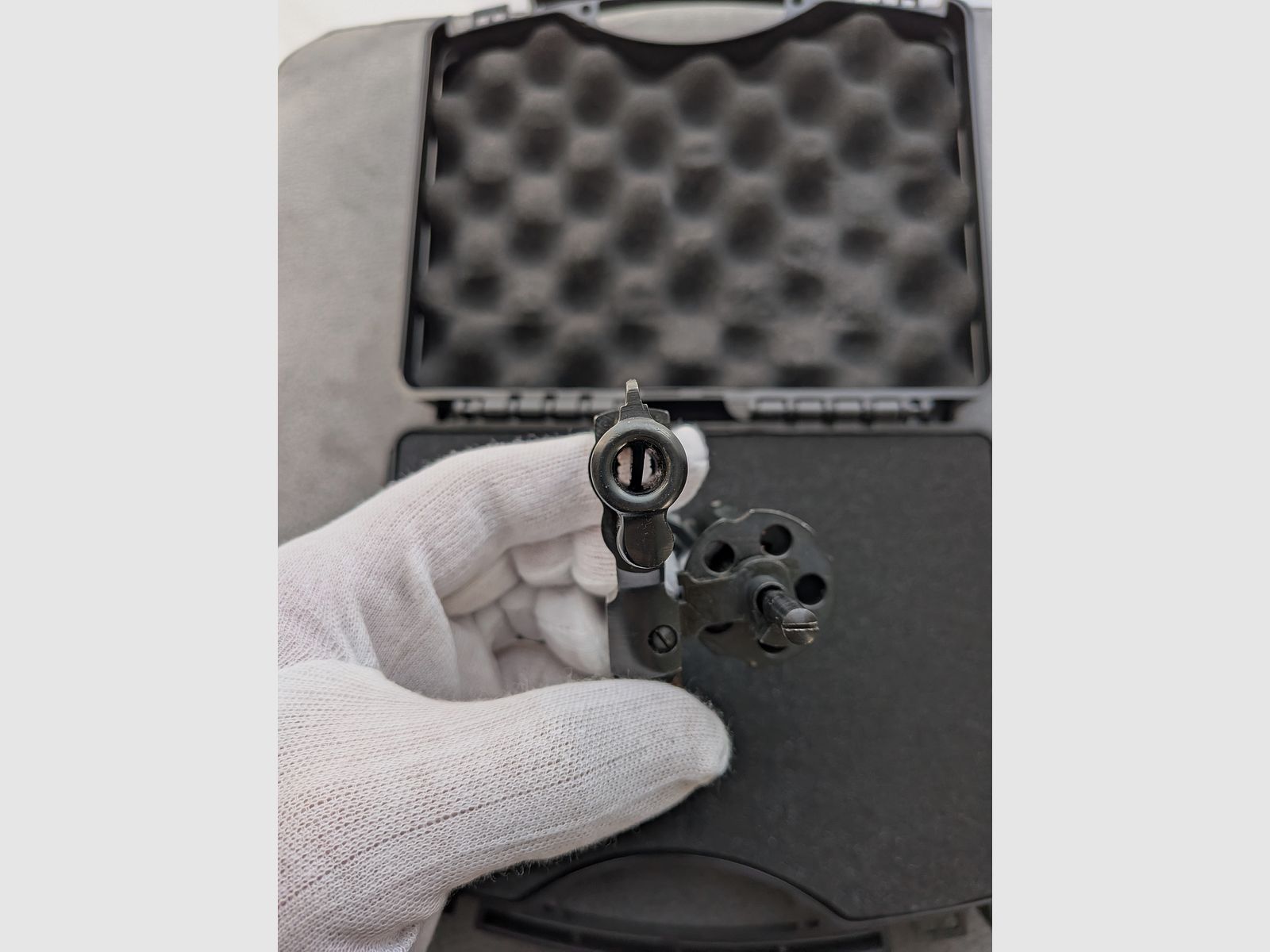 ME 38 Marshal - Révolver - PTB 203/2 - 9mm Knall - Poignée en bois - SSW