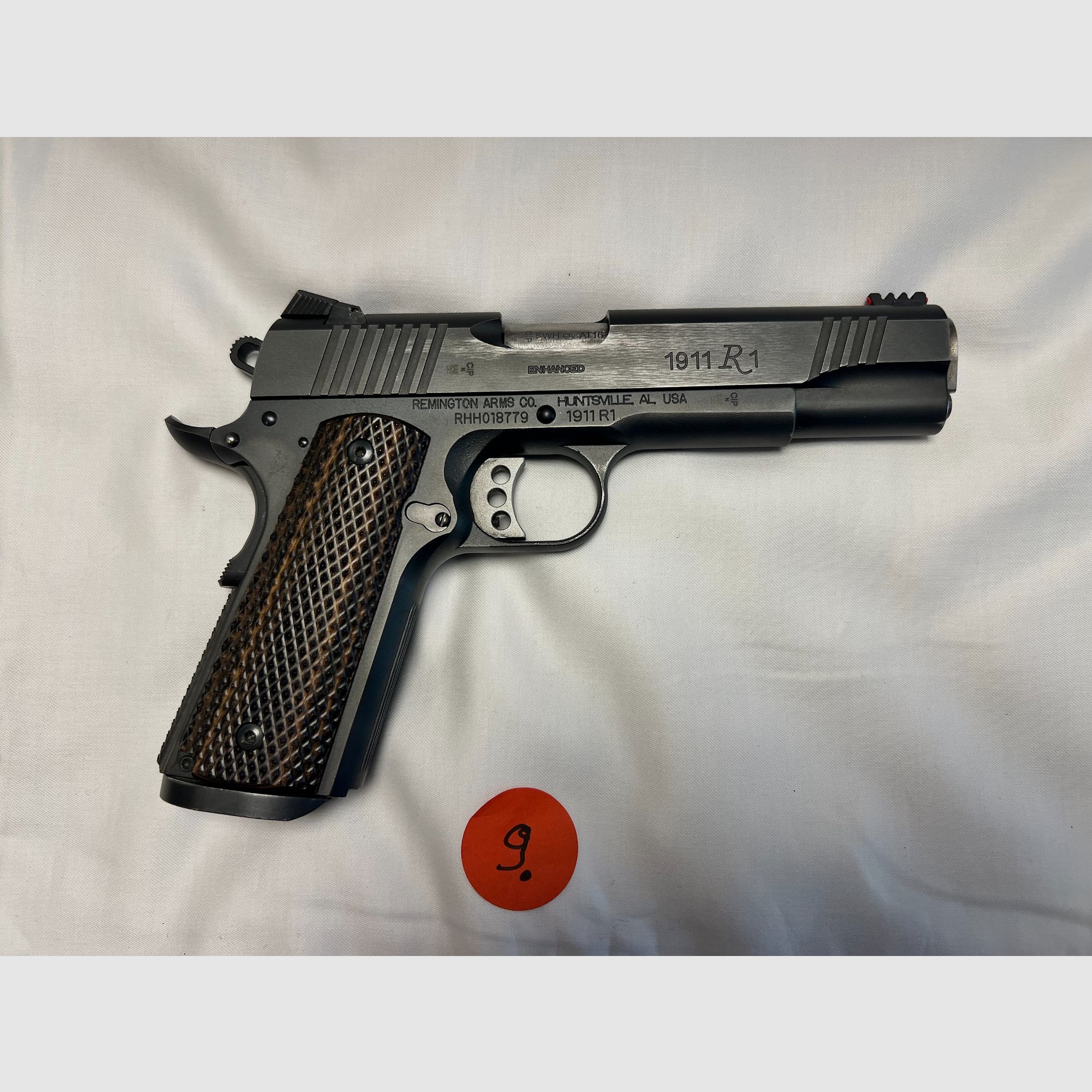 Remington 1911 R1 9 mm Luger – pistolet kat. B, oryginalne opakowanie – broń dziedziczona Vorarlberg, zdjęcie 3 z 6