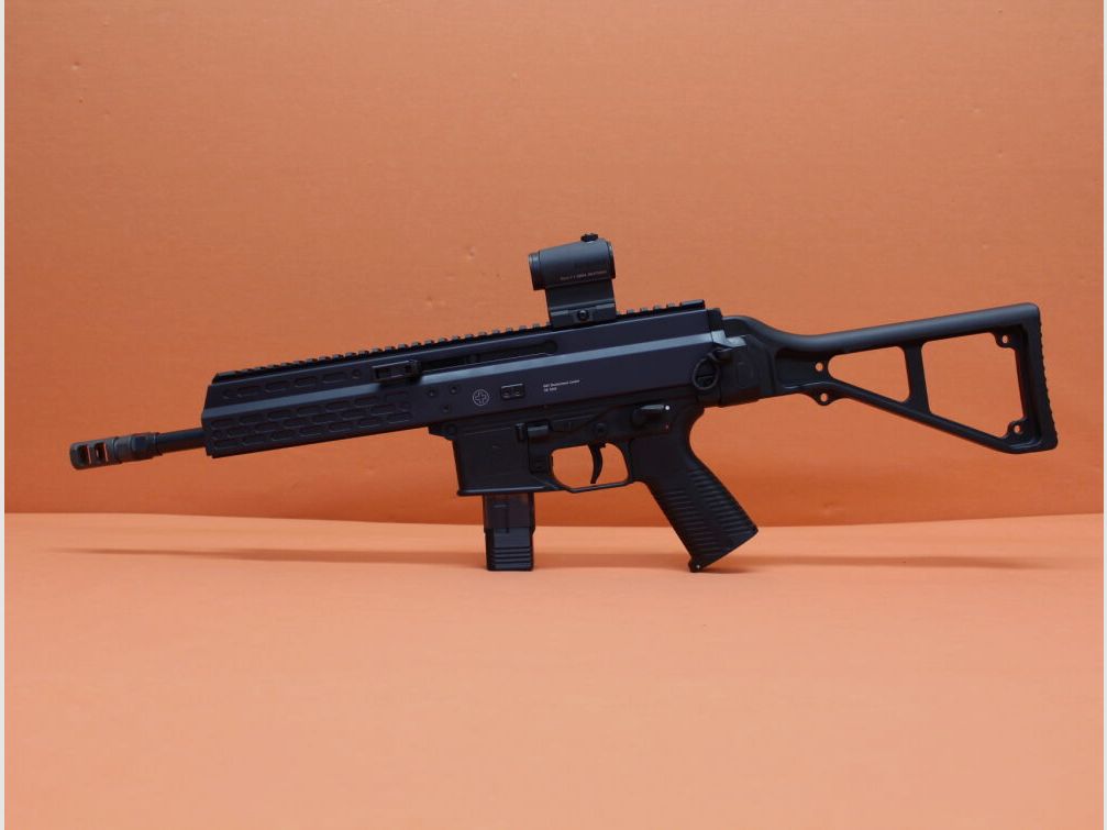 B&T AG Ha.Büchse 9mm Luger B&T AG APC9 Sport DE, 270mm barrel with muzzle compensator/ Aimpoint Micro T-1